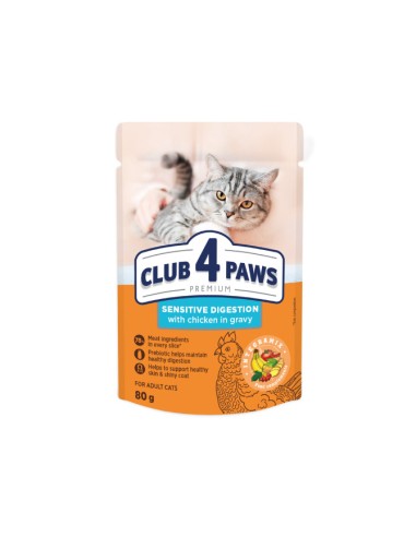 Club4Paws 779 Premium Húmedo Gatos Diges