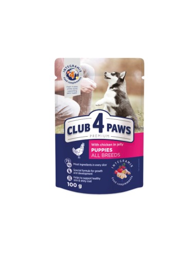 Club4Paws 51 Premium Húmedo Cachorro Pol