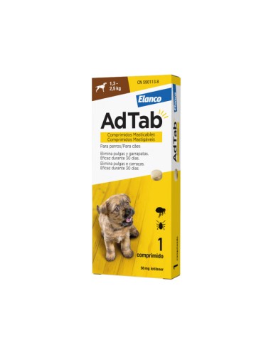 AdTab 56 mg comp. mastic perro(1,3-2,5kg